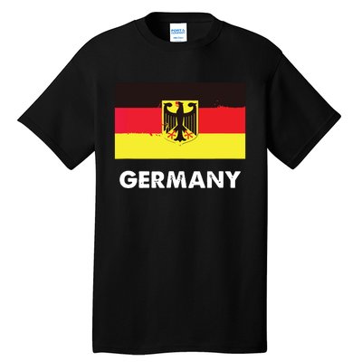 Germany Flag Shirts German Tall T-Shirt