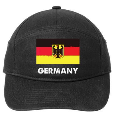 Germany Flag Shirts German 7-Panel Snapback Hat