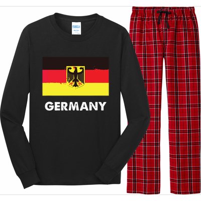 Germany Flag Shirts German Long Sleeve Pajama Set