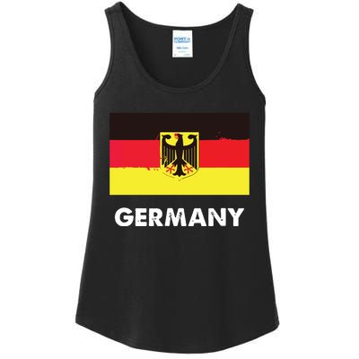 Germany Flag Shirts German Ladies Essential Tank