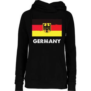 Germany Flag Shirts German Womens Funnel Neck Pullover Hood