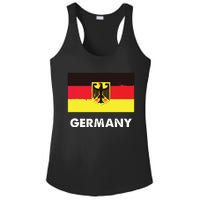 Germany Flag Shirts German Ladies PosiCharge Competitor Racerback Tank