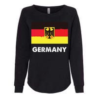 Germany Flag Shirts German Womens California Wash Sweatshirt