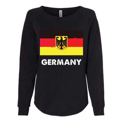 Germany Flag Shirts German Womens California Wash Sweatshirt