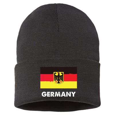 Germany Flag Shirts German Sustainable Knit Beanie