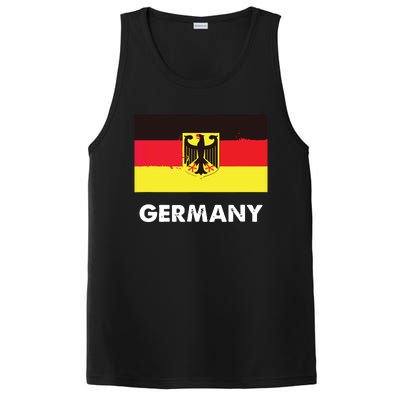 Germany Flag Shirts German PosiCharge Competitor Tank