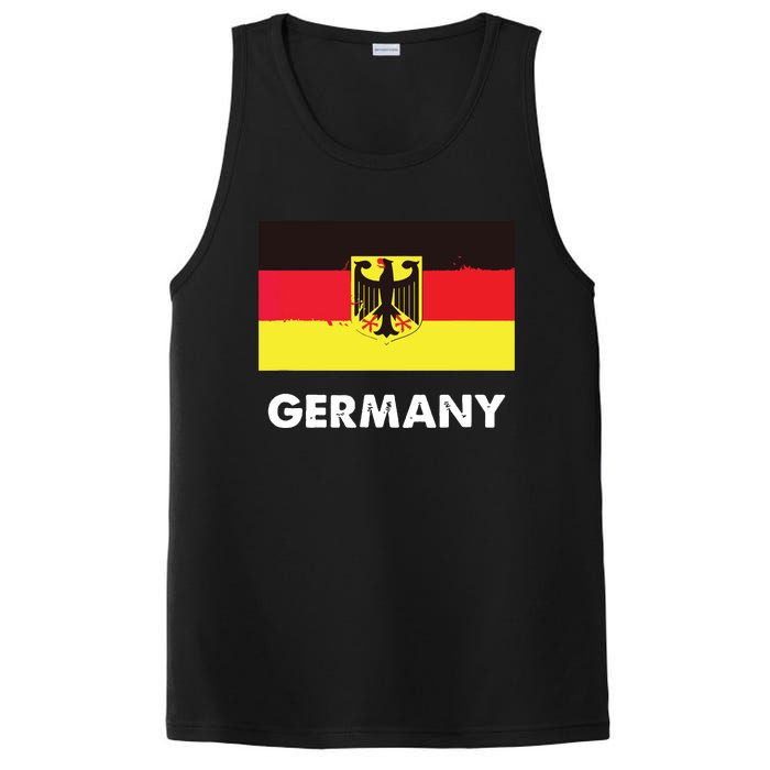 Germany Flag Shirts German PosiCharge Competitor Tank