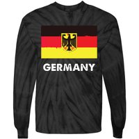 Germany Flag Shirts German Tie-Dye Long Sleeve Shirt