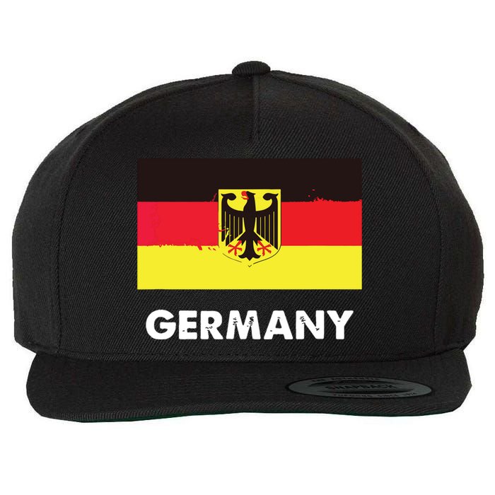 Germany Flag Shirts German Wool Snapback Cap