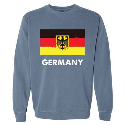 Germany Flag Shirts German Garment-Dyed Sweatshirt