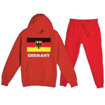 Germany Flag Shirts German Premium Hooded Sweatsuit Set