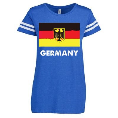 Germany Flag Shirts German Enza Ladies Jersey Football T-Shirt