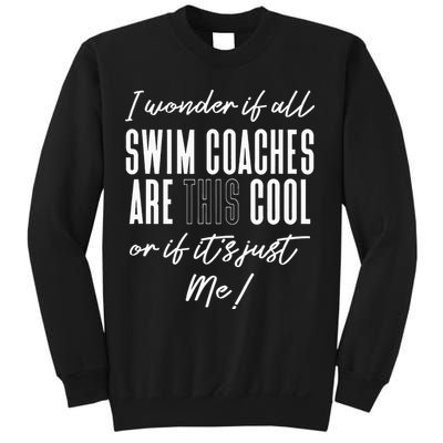 Gift for Swimming Coach Swim team swimming Sweatshirt