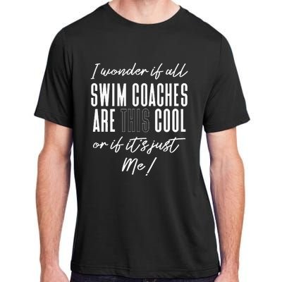 Gift for Swimming Coach Swim team swimming Adult ChromaSoft Performance T-Shirt