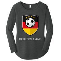 Germany Football Soccer Team Deutschland Women's Perfect Tri Tunic Long Sleeve Shirt