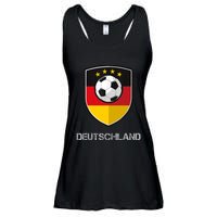 Germany Football Soccer Team Deutschland Ladies Essential Flowy Tank