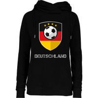 Germany Football Soccer Team Deutschland Womens Funnel Neck Pullover Hood