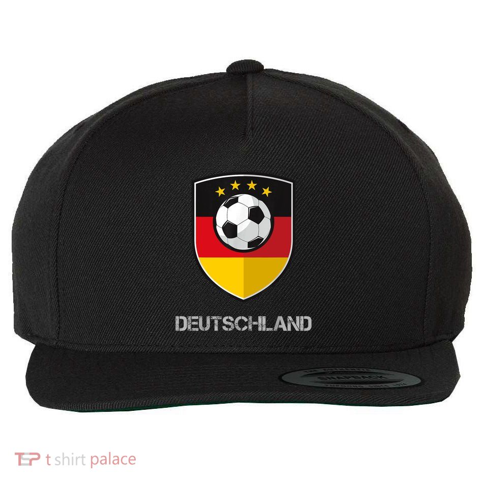 Germany Football Soccer Team Deutschland Wool Snapback Cap