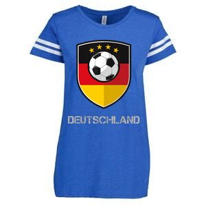 Germany Football Soccer Team Deutschland Enza Ladies Jersey Football T-Shirt