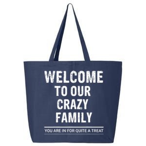 Gifts For Soon To Be Sister In Law - Crazy Family 25L Jumbo Tote