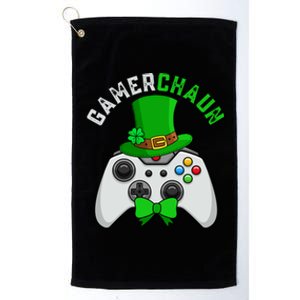 Gamerchaun Funny St Patrick's Day Platinum Collection Golf Towel