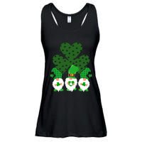 Gnomies Funny St Patrick's Day Ladies Essential Flowy Tank