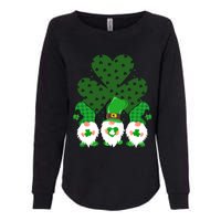 Gnomies Funny St Patrick's Day Womens California Wash Sweatshirt