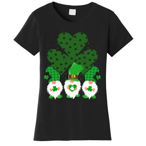 Gnomies Funny St Patrick's Day Women's T-Shirt