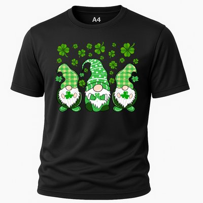 Gnomies Funny St Patrick's Day Cooling Performance Crew T-Shirt