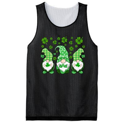 Gnomies Funny St Patrick's Day Mesh Reversible Basketball Jersey Tank