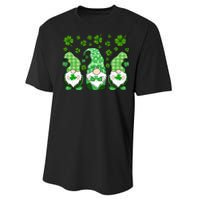 Gnomies Funny St Patrick's Day Performance Sprint T-Shirt