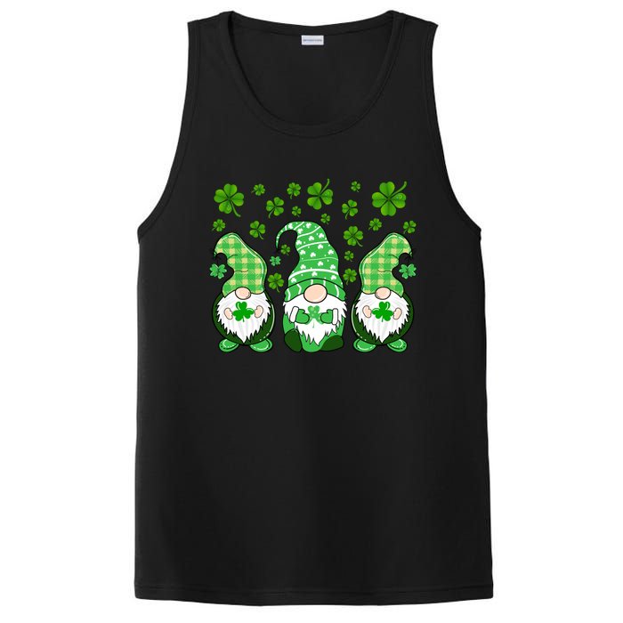 Gnomies Funny St Patrick's Day PosiCharge Competitor Tank