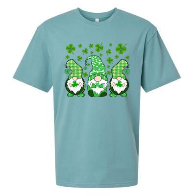 Gnomies Funny St Patrick's Day Sueded Cloud Jersey T-Shirt