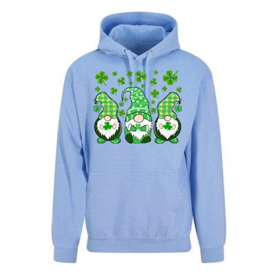 Gnomies Funny St Patrick's Day Unisex Surf Hoodie