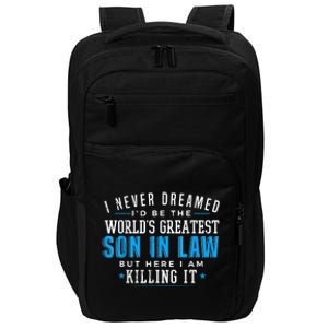 Gift For Son In Law Christmas Birthday On Wedding Day 1 Impact Tech Backpack