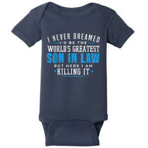 Gift For Son In Law Christmas Birthday On Wedding Day 1 Baby Bodysuit