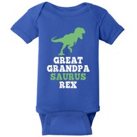 Great Funny Saurus Rex Funny Dinosaur Gift Christmas Gift Baby Bodysuit