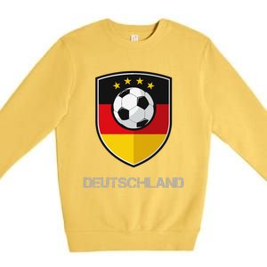 Germany Football Soccer Team Deutschland National Premium Crewneck Sweatshirt