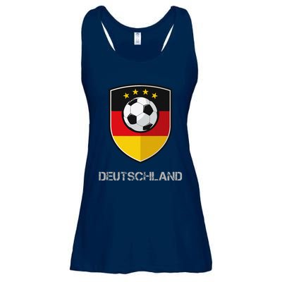 Germany Football Soccer Team Deutschland National Ladies Essential Flowy Tank