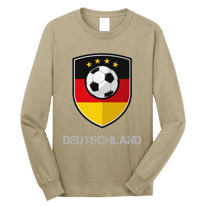 Germany Football Soccer Team Deutschland National Long Sleeve Shirt