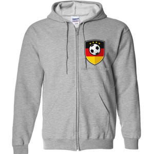 Germany Football Soccer Team Deutschland National Full Zip Hoodie