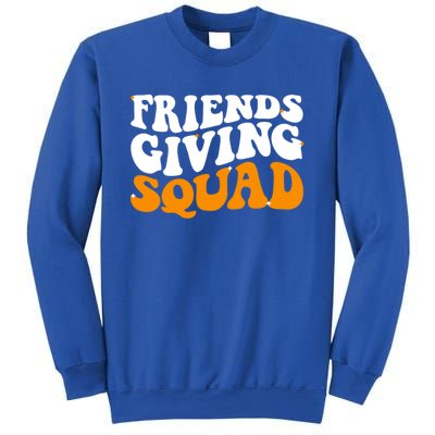 Groovy Friendsgiving Squad Funny Thanksgiving Sweatshirt