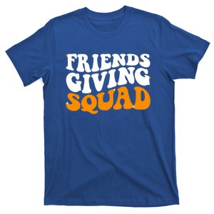 Groovy Friendsgiving Squad Funny Thanksgiving T-Shirt