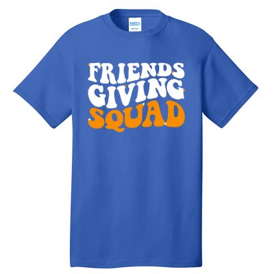 Groovy Friendsgiving Squad Funny Thanksgiving Tall T-Shirt