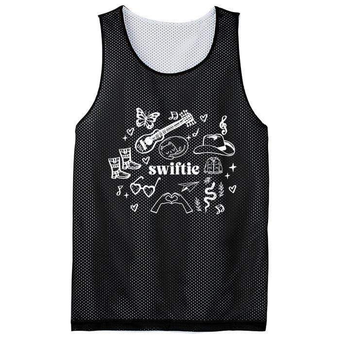Gift For S.W.I.F.T.I.E Mesh Reversible Basketball Jersey Tank