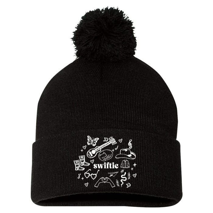 Gift For S.W.I.F.T.I.E Pom Pom 12in Knit Beanie