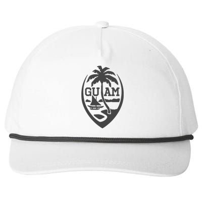 Guam Flag Seal | USA Guamanian Chamorro Gifts Hoodie Snapback Five-Panel Rope Hat