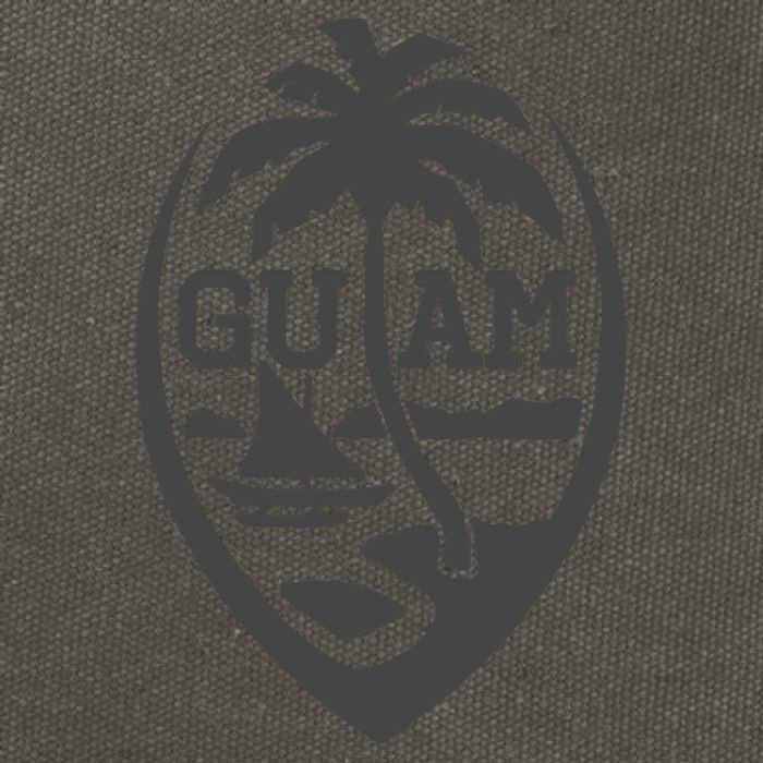 Guam Flag Seal | USA Guamanian Chamorro Gifts Hoodie Cotton Canvas Backpack