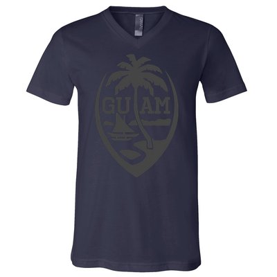 Guam Flag Seal | USA Guamanian Chamorro Gifts Hoodie V-Neck T-Shirt