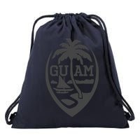 Guam Flag Seal | USA Guamanian Chamorro Gifts Hoodie Drawstring Bag